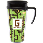 Industrial Robot 1 Acrylic Travel Mug with Handle (Personalized)