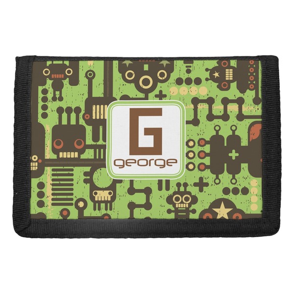 Custom Industrial Robot 1 Trifold Wallet (Personalized)