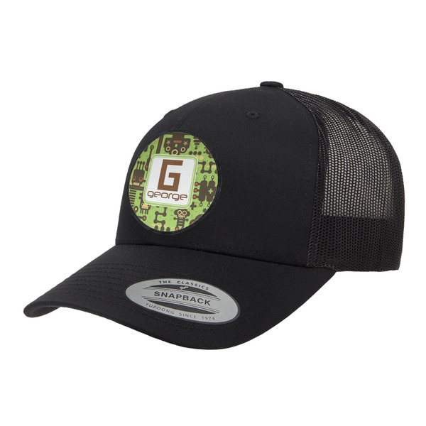 Custom Industrial Robot 1 Trucker Hat - Black (Personalized)