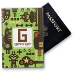 Industrial Robot 1 Vinyl Passport Holder (Personalized)