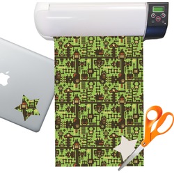 Industrial Robot 1 Sticker Vinyl Sheet (Permanent)