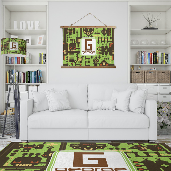 Industrial Robot 1 Wall Hanging Tapestry - IN CONTEXT