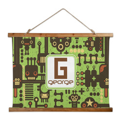 Industrial Robot 1 Wall Hanging Tapestry - Wide (Personalized)