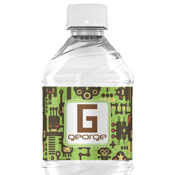 Industrial Robot 1 Water Bottle Labels - Custom Sized (Personalized)