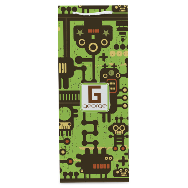 Industrial Robot 1 Wine Gift Bag - Gloss - Front