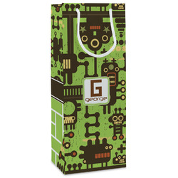 Industrial Robot 1 Wine Gift Bags (Personalized)
