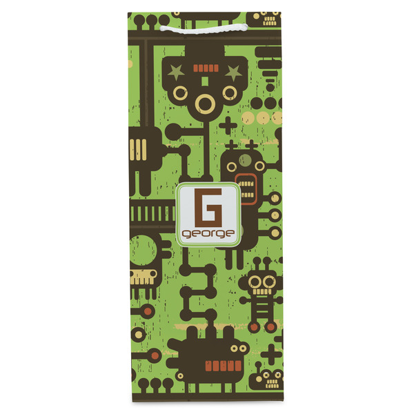 Industrial Robot 1 Wine Gift Bag - Matte - Front