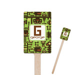 Industrial Robot 1 Rectangle Wooden Stir Sticks (Personalized)