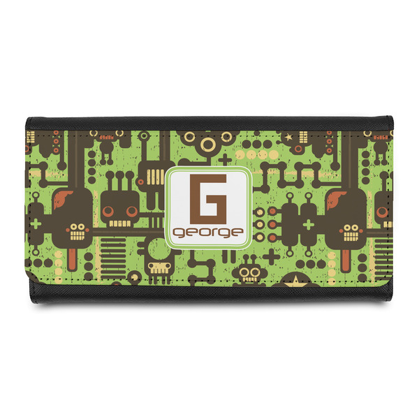 Custom Industrial Robot 1 Leatherette Ladies Wallet (Personalized)