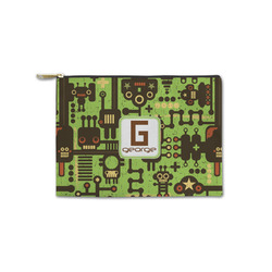 Industrial Robot 1 Zipper Pouch - Small - 8.5"x6" (Personalized)