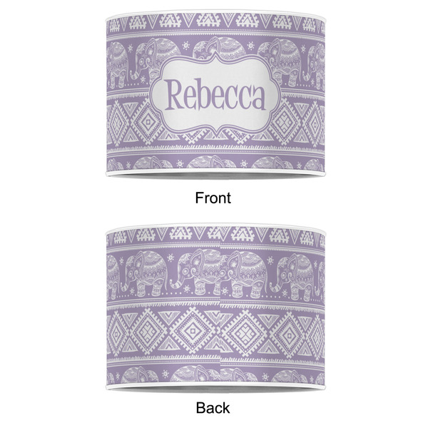 Baby Elephant 12" Drum Lampshade - APPROVAL (Poly Film)