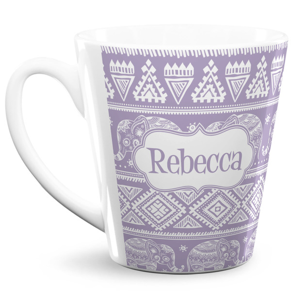 Custom Baby Elephant 12 Oz Latte Mug (Personalized)