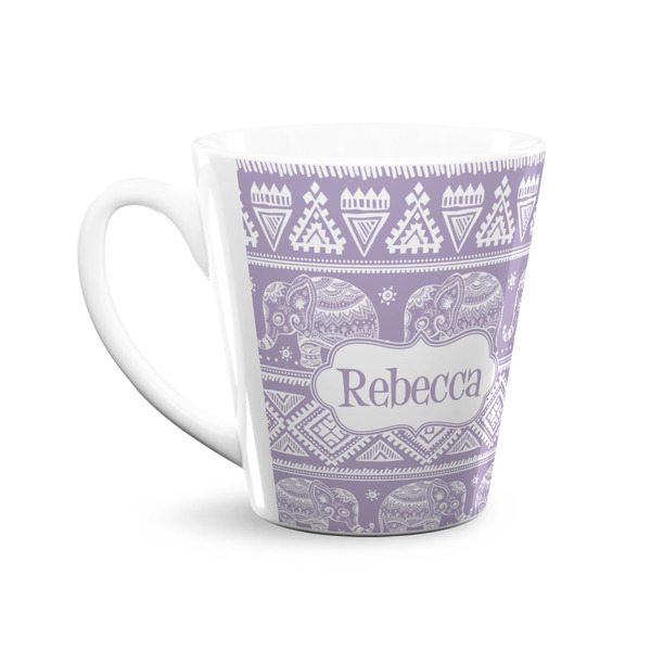 Baby Elephant 12 Oz Latte Mug - Front