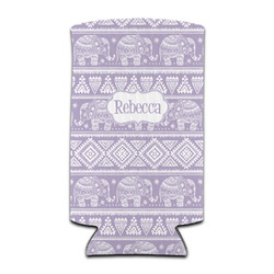 Baby Elephant Can Cooler (tall 12 oz) (Personalized)