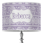 Baby Elephant Drum Lamp Shade (Personalized)
