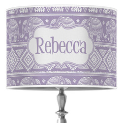 Baby Elephant Drum Lamp Shade (Personalized)