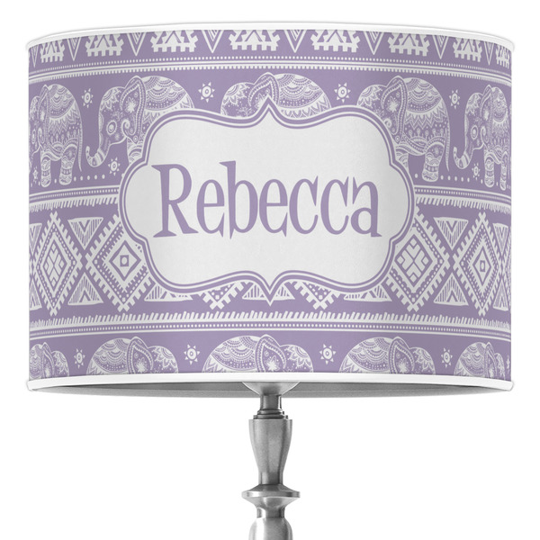Custom Baby Elephant Drum Lamp Shade (Personalized)