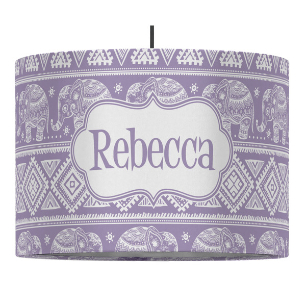 Custom Baby Elephant Drum Pendant Lamp (Personalized)