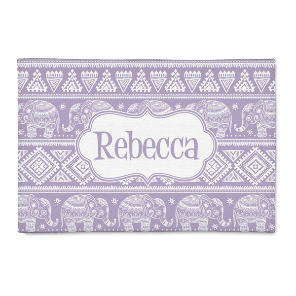 Custom Baby Elephant 2' x 3' Indoor Area Rug (Personalized)