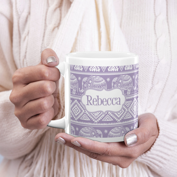 Baby Elephant 20oz Coffee Mug - LIFESTYLE