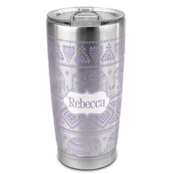 Baby Elephant 20oz Stainless Steel Double Wall Tumbler - Full Print (Personalized)