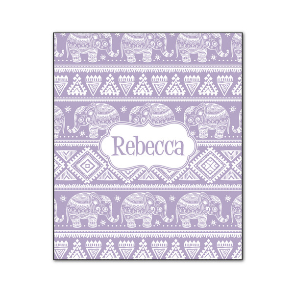 Baby Elephant 20x24 Wood Print - Front View