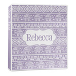 Baby Elephant 3-Ring Binder - 1 inch (Personalized)