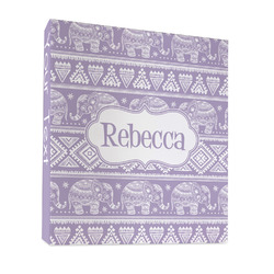 Baby Elephant 3 Ring Binder - Full Wrap - 1" (Personalized)
