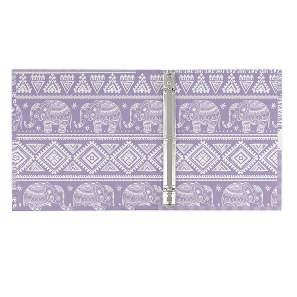 Baby Elephant 3 Ring Binders - Full Wrap - 1" - OPEN INSIDE
