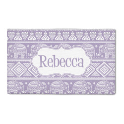 Baby Elephant 3' x 5' Patio Rug (Personalized)