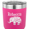 Baby Elephant 30 oz Stainless Steel Ringneck Tumbler - Pink - CLOSE UP
