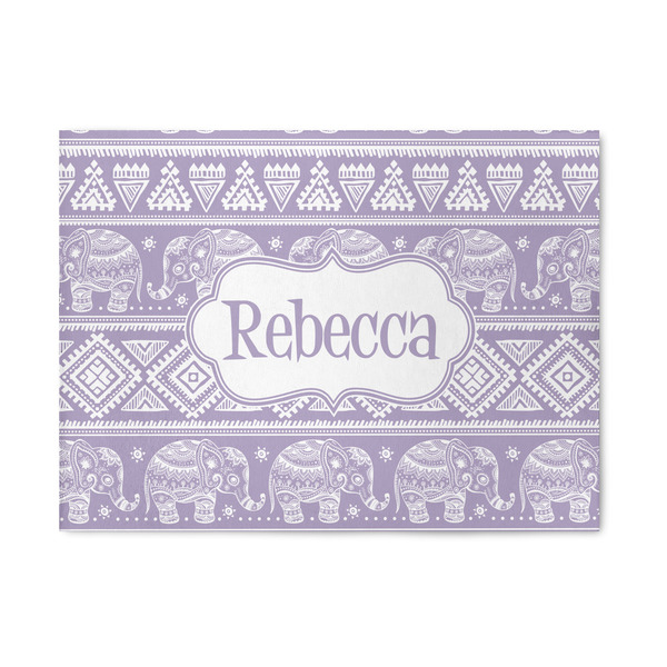 Custom Baby Elephant 5' x 7' Indoor Area Rug (Personalized)