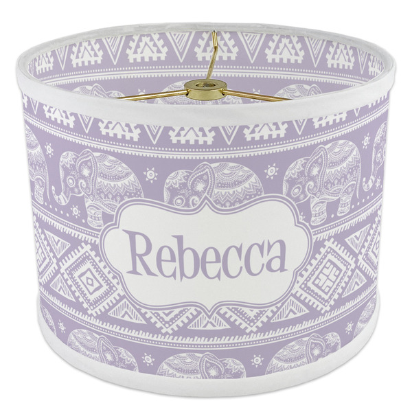 Baby Elephant 8" Drum Lampshade - ANGLE Poly-Film