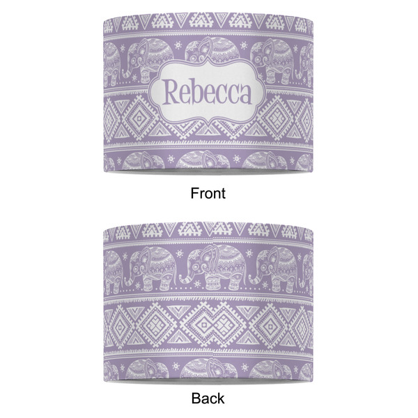 Baby Elephant 8" Drum Lampshade - APPROVAL (Fabric)