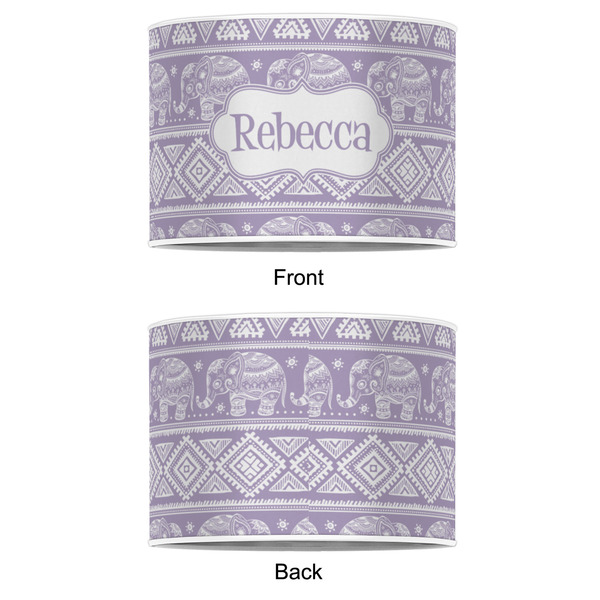 Baby Elephant 8" Drum Lampshade - APPROVAL (Poly Film)