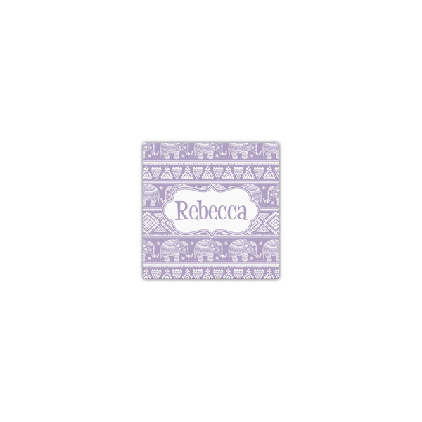 Baby Elephant 8x8 - Canvas Print - Front View