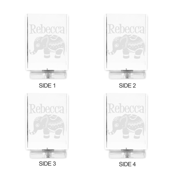 Baby Elephant Acrylic Pencil Holder - APPROVAL