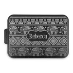 Baby Elephant Aluminum Baking Pan with Black Lid (Personalized)