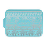 Baby Elephant Aluminum Baking Pan with Teal Lid (Personalized)