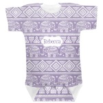 Baby Elephant Baby Bodysuit 3-6 (Personalized)