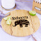 Baby Elephant Bamboo Cutting Board - In Context