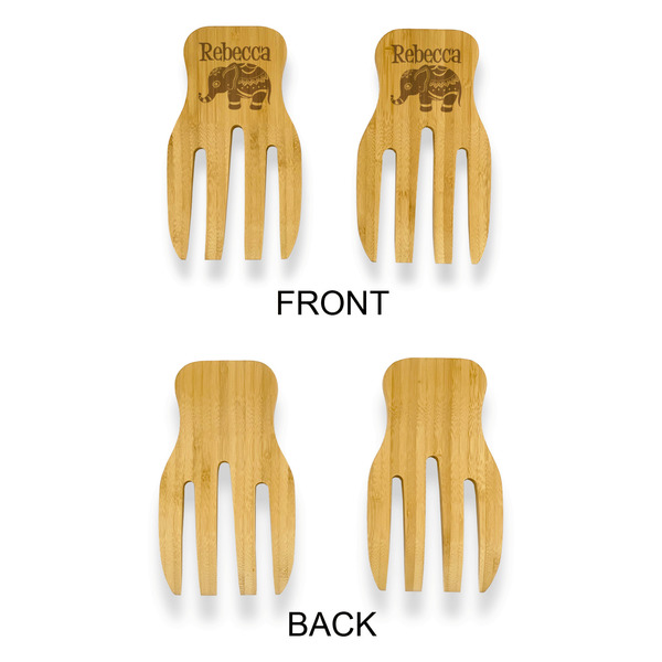 Baby Elephant Bamboo Salad Hands - APPROVAL