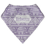 Baby Elephant Bandana Bib (Personalized)