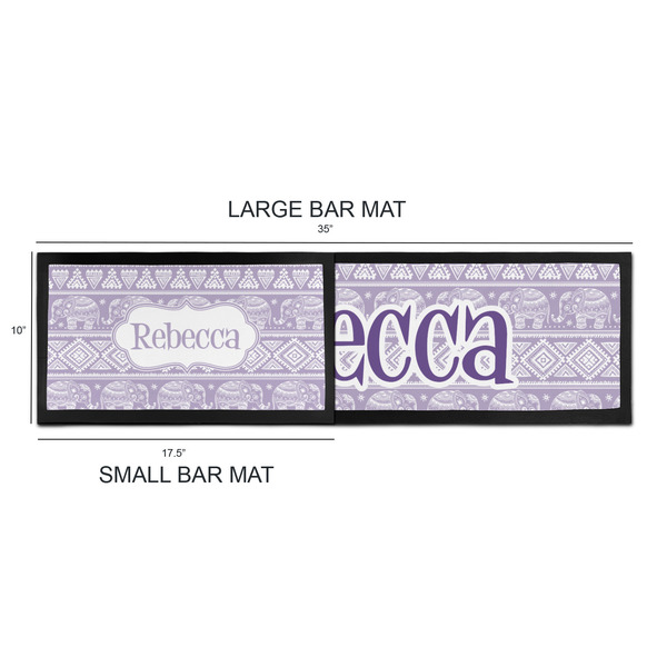Baby Elephant Bar Mats - Sizing Chart