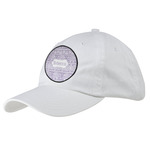 Baby Elephant Baseball Cap - White (Personalized)