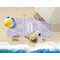 Baby Elephant Beach Towel Lifestyle