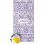 Baby Elephant Beach Towel (Personalized)