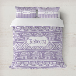 Baby Elephant Duvet Cover (Personalized)