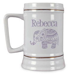 Baby Elephant Beer Stein (Personalized)