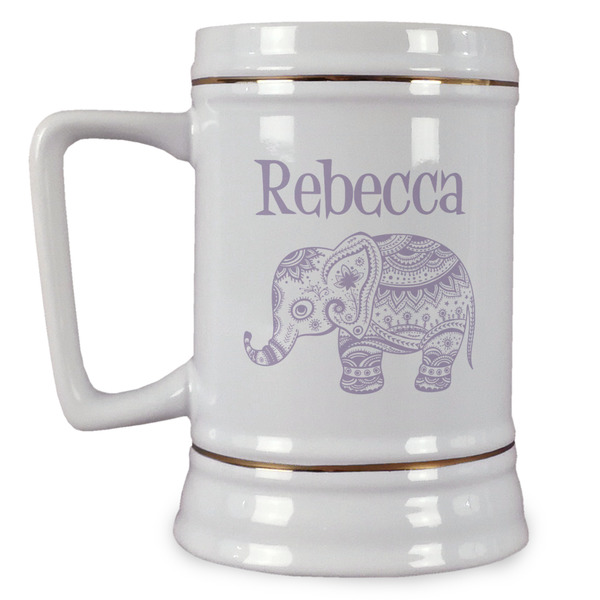 Custom Baby Elephant Beer Stein (Personalized)